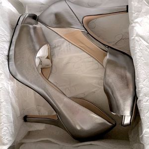Jessica Simpson Metallic Heels